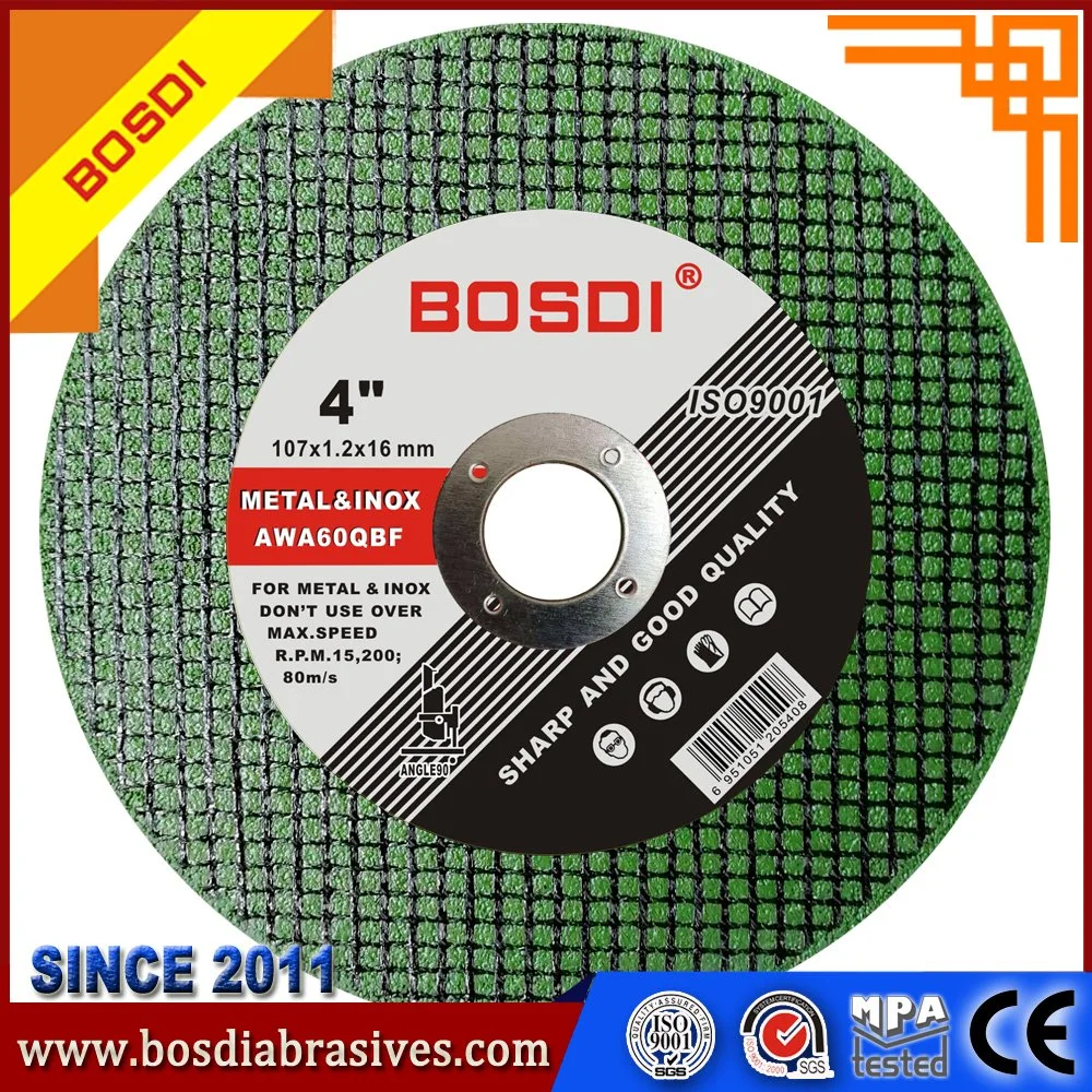 107mm Sharp Cutting Wheel/Disc, Resin Cutting Abrasive Cutting Disk, Hand Tool for Iron/Steel/Metal