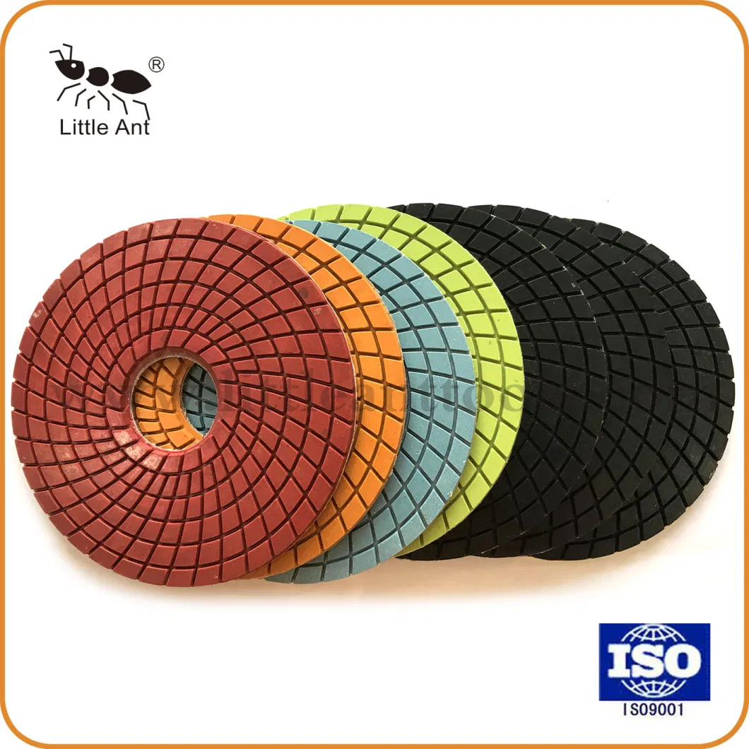 7" Stone Polishing Pad Wet Use, Little Ant Diamond Tools